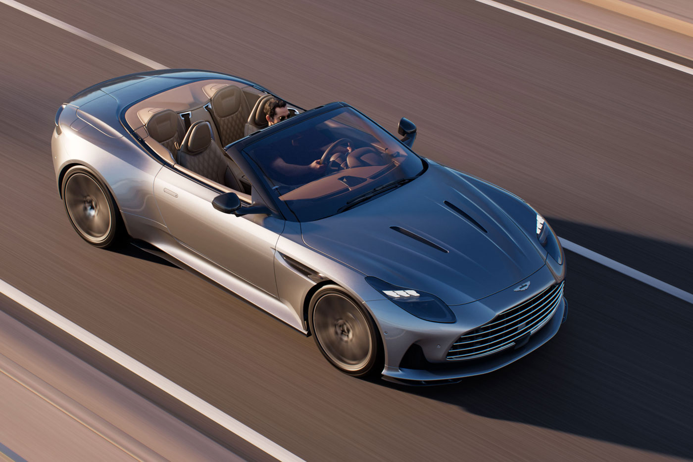 Aston Martin DB12 Volante hire Europe