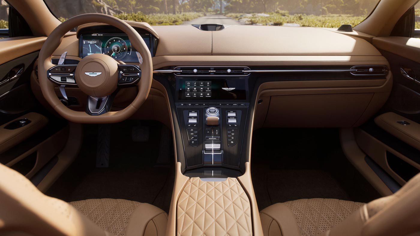 Aston Martin DB12 Volante interior