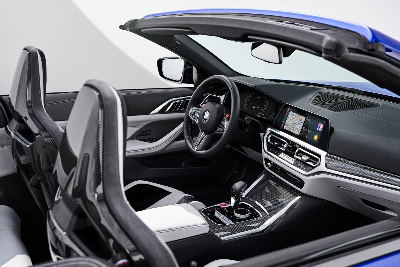 BMW M4 Competition Convertible interior