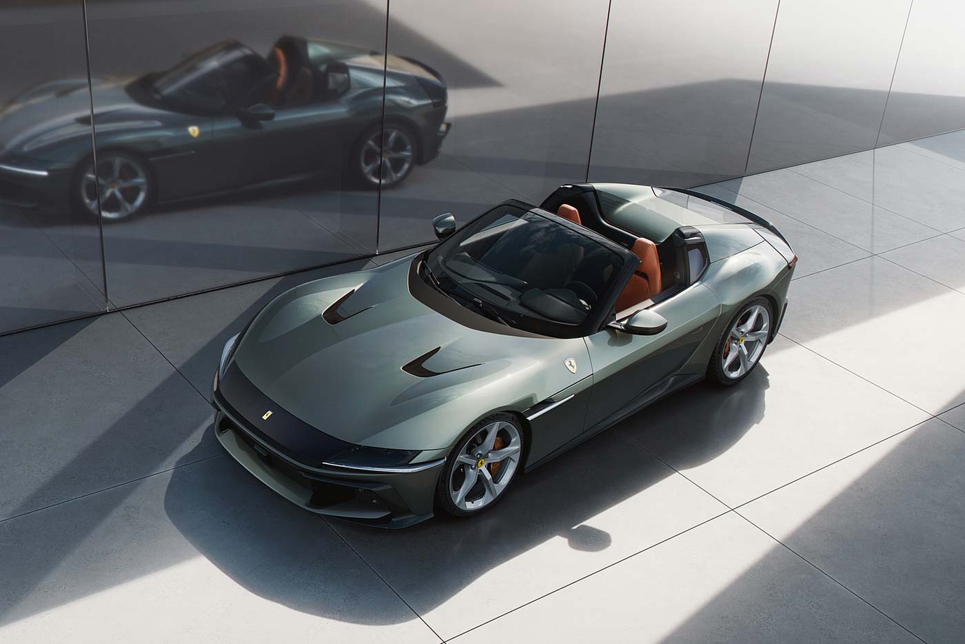 Car hire Europe Ferrari 12Cilindri Spider