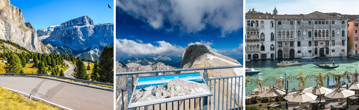 Dolomites supercar driving tour Italy
