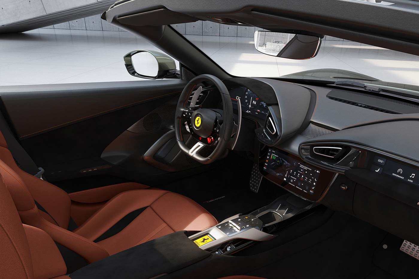 Ferrari 12Cilindri Spider interior
