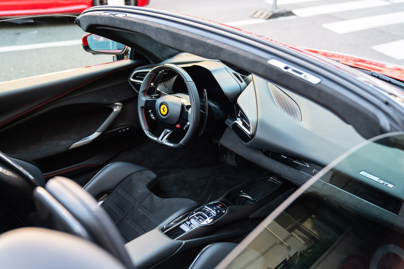 Ferrari 296 GTS interior