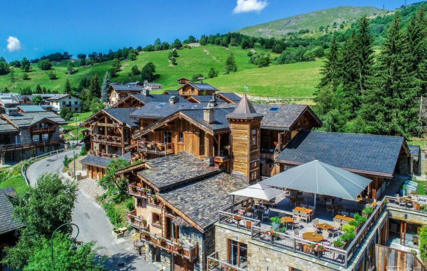 La Bouitte luxury hotel French Alps