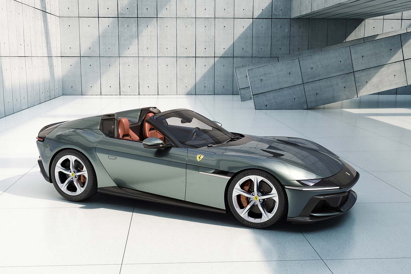 Luxury car hire Ferrari 12Cilindri Spider