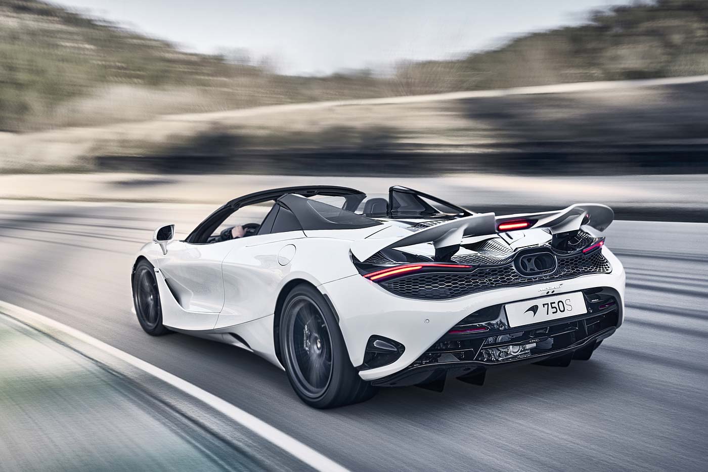 McLaren 750S Spider Hire Europe