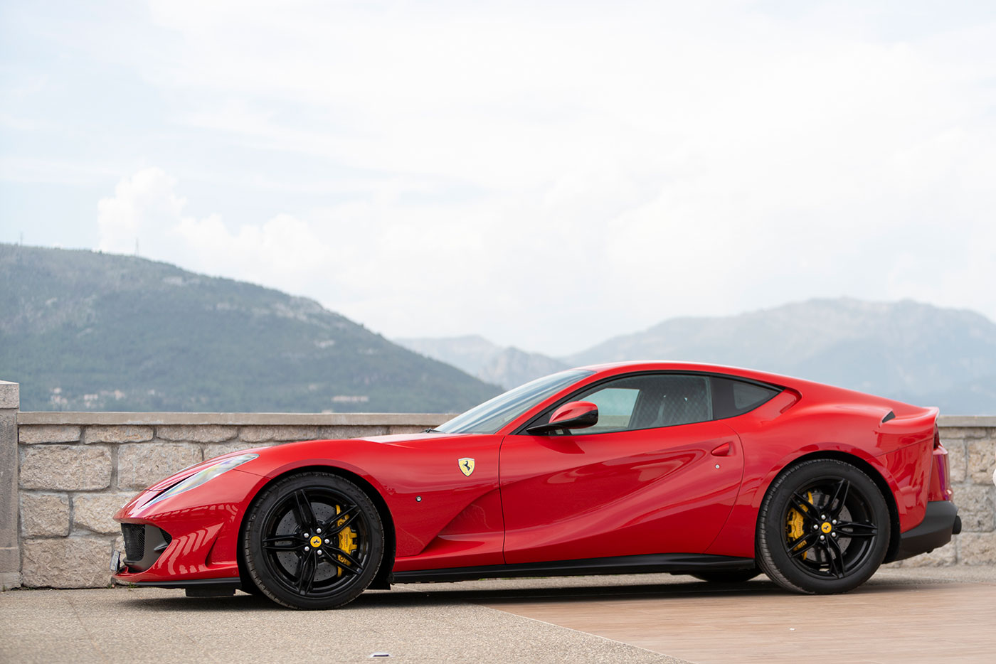 Rent a Ferrari 812 superfast in Europe