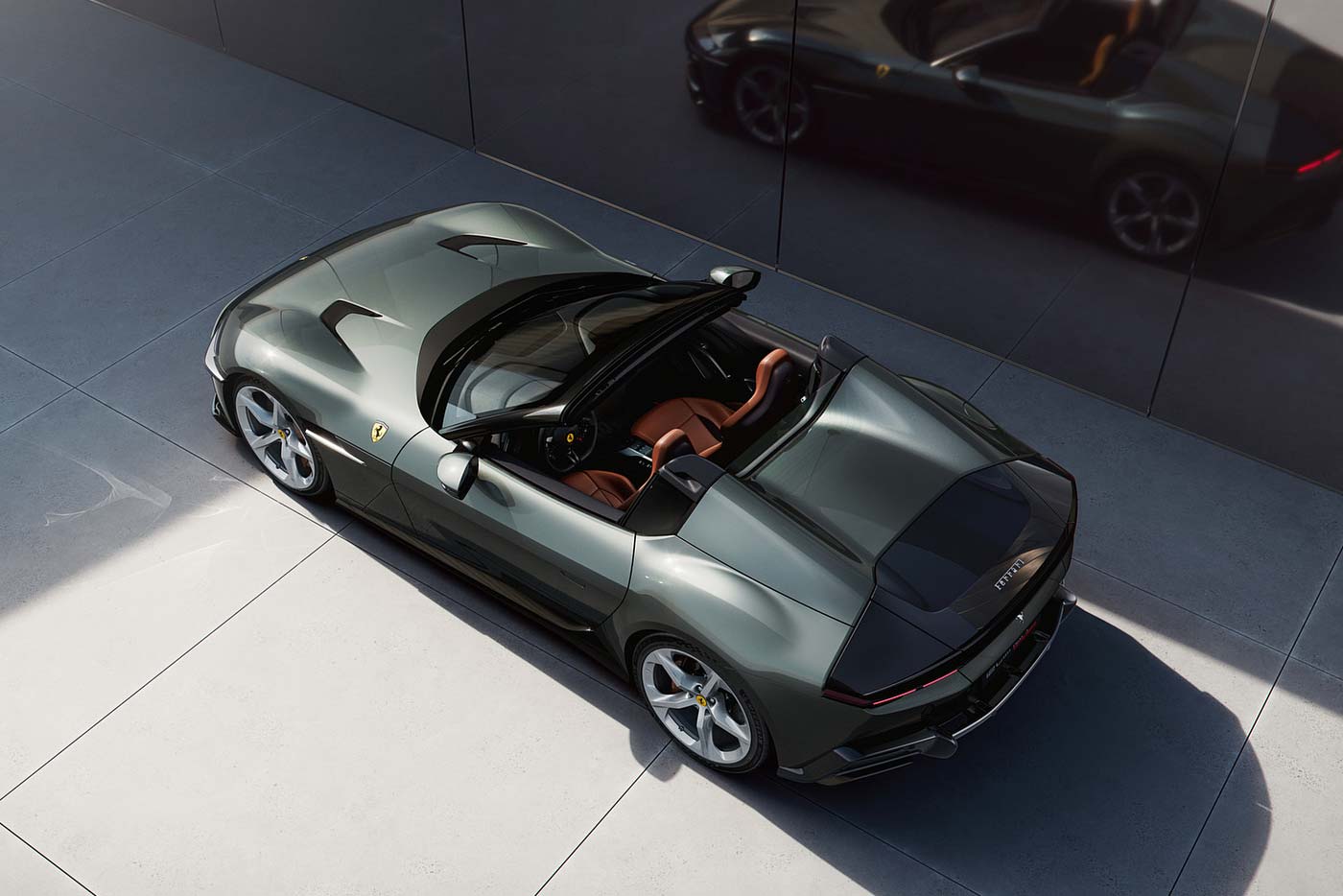 Supercar hire Europe Ferrari 12Cilindri Spider